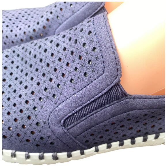 PATRIZIA Women's Surfie Navy Suede Cut Outs Slip-On Shoes EU 39 US 8.5 - Picture 10 of 14